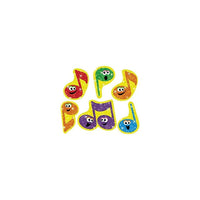 Trend Enterprises Sparkle Stickers, Merry Music, 864 Pack (T-63040)-Design: Music