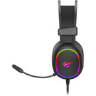 Havit Wired Gaming Headset with HD Mic - Stereo Surround Sound-Plastic