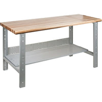 Kleton Pre-Designed Workbenches - 2500 Lbs. Cap. - 60" W x 24" D - 34" H (FF686)-Capacity: 2500 lbs.