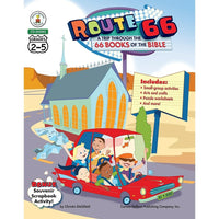 eBook: Christian 204063-EB Route 66: A Trip through the 66 Books of the Bible - Grade 2 - 5-You will receive two emails: one confirming your entire order, and one with a "Download Software" buttonYou can download immediately or return to your email to download later
