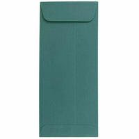 JAM Paper #10 Policy Business Envelopes - 4.125" x 9.5" - Teal - 25 Pack-Colour: Teal Green