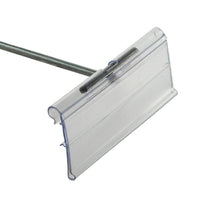 Azar Displays Flip Scan Label Holder, 1.25" x 3", 50 Pack (700841)-1-1/4"H x 3"W