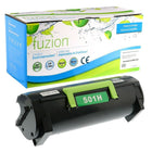 fuzion Lexmark 50F1H00 (501H ) Compatible Toner Cartridge - High Yield - Black-Ink Colour: Black