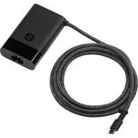 HP USB-C 65W Laptop Charger - Black-Charge most USB-C devices with just one compact charger.