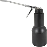 Aurora Tools Oil Can, 16 oz., Rigid Spout-Oil can body is seamless drawn from heavy-gauge tin coated sheet