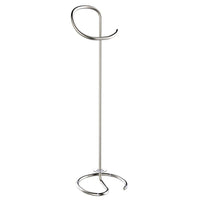 Loo Toilet Caddy, Chrome-Integrated toilet paper reserve and caddy
