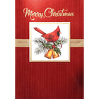 Rosedale Gold "Merry Christmas" Greeting Cards with Envelopes - 5-1/2" x 8" - 6 Pack-Greeting Cards