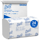 Scott Pro Slimfold Paper Towels - with Fast-Drying Absorbency Pockets - for compatible Kimberly-Clark Professional Dispensers - White - 24 Pack-90 Sheets/Pack