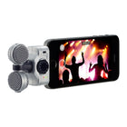 Zoom iQ7 - MS Stereo Microphone for iPhone/iPad etc-Lightning connector for iPhone and iPad compatibility
