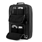 Lencca Quadra 15.6" Laptop Backpack - Black-Water repellent vegan material