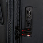 Air Canada Central 20" Softside Carry On Spinner Luggage - Charcoal-Included 2" expander
