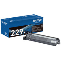 Brother TN229XLBK Genuine Toner Cartridge - High Yield - Black-Superior laser-quality printing. Brother Genuine Toner produces premium, laser-quality prints in rich, sharp tones and vivid colours that won’t fade or smudge.