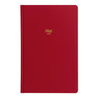 Letts Icon Note Notebook - 7 5/8" x 5" - Red-240 Pages