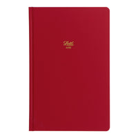Letts Icon Note Notebook - 7 5/8" x 5" - Red-240 Pages