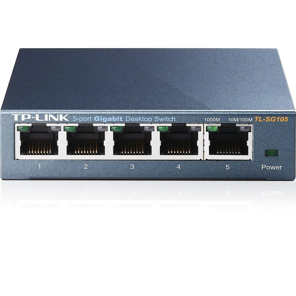 TP-LINK 5-Port 10/100/1000Mbps Desktop Switch (TL-SG105) (TL-SG105