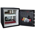 SentrySafe X-Large Combination Fire/Water Safe - 1.23 Cu. Ft. - Black-Water Protection: ETL Verified water resistance to protect your valuables in up to 8 inches of water for up to 24 hours