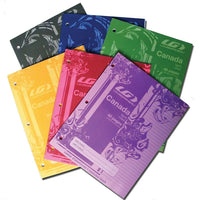 Louis Garneau Canada Exercise Book – Lined - 20 Sheets-Laminated cover