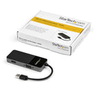 Startech USB 3.0 to HDMI and VGA Adapter 4K/1080p USB Type-A Dual Monitor Multiport Adapter Converter-HDMI - 7.1 Channel Audio