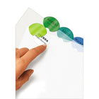 Avery Style Edge Plastic Insertable Dividers for Laser and Inkjet Printers - 8 Tabs - Multi-colour-Extra durable, tear-resistant see-through plastic