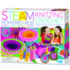 4m Steam Kids Deluxe Knitting & Crochet-Scarf measures 27.5″ long when completed.