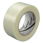 3M Tartan 8934 General Purpose Filament Tape 48mm x 55 m - 24 Pack-Tape resists nicks, abrasions, moisture and scuffing, suited for light duty applications, including box closing, strapping, palletizing, box reinforcing, and general bundling