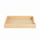 Gry Mattr Wood Letter Tray - 10" x 12" - Beechwood-Holds up to 200 sheets without bowing