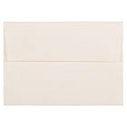 JAM Paper 4bar A1 Envelopes, 3.63 x 5 1/8, Strathmore Natural White Wove, 250 Pack (194891H)-Natural white wove Strathmore envelope