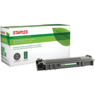 Staples Sustainable Earth Remanufactured TN660 High-Yield Black Laser Toner Cartridge-Black toner produces sharp, professional documents