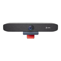 Poly Studio P15 4K Ultra HD Video Bar - Black-Megapixels/Resolution: 1080p (Full HD), 720P (HD) Compatible