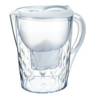 Aquavero 14-Cup Water Filtration Pitcher - Everest White-Capacity: Holds 3.5L or 14 cups of water