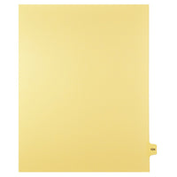 Mark Maker Legal Tabs - Letter Size - Buff - 1/15th cut - 25 tabs per package - 5 packages Pack - Number 104-Buff SingleTabs