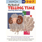Kumon Publishing Kid's Educational Workbooks - My Book Of Telling Time - Grade 1 - 6-Children's Educational