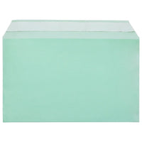 JAM Paper Cello Sleeves, A9, 5 7/16 x 8.63, Green, 100 Pack (2783141)-Dimension: 5-3/7"h x 8-5/8"w x 1/5"d