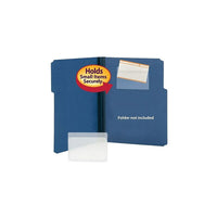Smead Index Card Size Self-Adhesive Poly Pockets, Clear, 100 Pack-Keeps smaller items safely attached to larger files