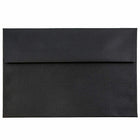 JAM Paper A7 Invitation Envelopes, 5.25 x 7.25, Black Linen Recycled, 1000 Pack (V01205B)-Black