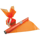 Hygloss 12.5' X 20" Cello Wrap Roll, Orange-Age group and grade: Ages 5+ and grades pre kindergarten - 12th