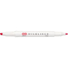 Zebra Mildliner Double-Ended Pen-Style Highlighters - Assorted Colours - 10 Pack-Mild water-resistant ink is translucent and excellent for layering