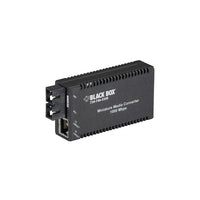 Black Box LGC010A-R2 MultiPower Miniature Media Converter - Gigabit Ethernet Multimode 850nm 220m SC-Converter