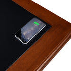 Koble Danee 60"W Adjustable Standing Desk - Brown-Rise and fall twin motor