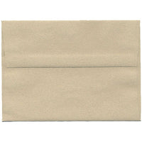 JAM Paper A7 Invitation Envelopes, 5.25 x 7.25, Sandstone Ivory Recycled, 250 Pack (41403H)-Sandstone passport recycled envelope