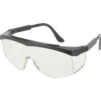 Glasses,stratos, Blackframe Clear Lens, SAF853, Grey, 12 Pack-Eye Protection Type - Safety Eyewear