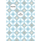 Millbrook Studios 5-3/8" x 7-3/4" Thanks So Much Greeting Cards and Envelopes, 18 Pack (06804)-Printed on uncoated card stock