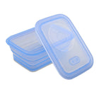 Minimal Silicone Food Storage Container - Blue - 1160ml - Set of 2-BPA, BPS, PVC Free