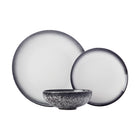 Maxwell & Williams 12-Piece Dinner Set - Black-Dinnerware