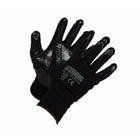 Forcefield Nitrile Foam Coated Gloves - Size 9 - Black-General purpose, nitrile on nylon glove