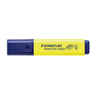 Staedtler Textsurfer Chisel Tip Highlighters - Yellow - 10 Pack-Yellow