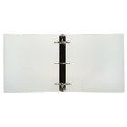 JAM Paper Plastic 3 Ring Binders, 3 Inch, Clear, 108/Pack (821T3CLB)-Durable and long-lasting