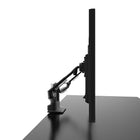 Kanto DMS2000 Gas Shock Dual-Monitor Arm Desktop Mount for 17-inch to 32-inch Displays, Black-Supports two monitors weighing 3.3 lb (1.5 kg) to 16.5 lb (7.5 kg) each