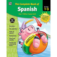 eBook: Carson-Dellosa 704929-EB Complete Book of Spanish - Grade 1 - 3-You will receive two emails: one confirming your entire order, and one with a "Download Software" buttonYou can download immediately or return to your email to download later
