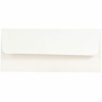 JAM Paper Money Envelopes - 3" x 6 11/16" - White - 50 Pack -Colour: White